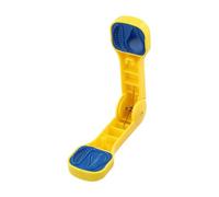 Violiica Stampo per esche da pesca, 1 pezzo o 2 pezzi, in polipropilene giallo o rosso, miscelatore per esche e cucchiai, per carpe e trote, strumento portatile per pesca d'acqua dolce 10 x 3,5 cm