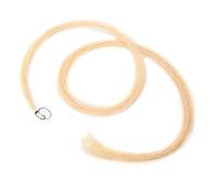 Violin Bow Hair Replacement | Unbleached Mongolian Stallion Hair | 32 Inch Bow String for Violin/Viola | Enhanced Grip, Consistent Thickness