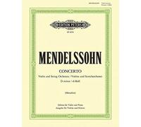 Violin Concerto in D Minor Mwv O3 Edition for Violin and Piano: Edition for Viola and Piano