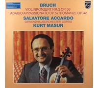 Violin Concerto No. 3, Op. 58 / Adagio Appassionato, Op. 57 / Romance, Op. 42