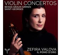 Franz Benda, Graun, Sirmen, Saint-Georges – Concerti per violino – CD (Harmonia Mundi)