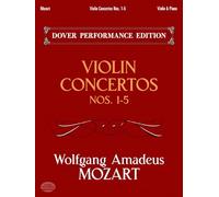 Violin Concertos Nos.1-5.: Performance Edition for Violin and Piano