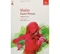 Violin Exam Pieces 2016-2019, ABRSM Grade 4, Score & Part: Selected from the 2016-2019 syllabus