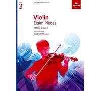 Violin Exam Pieces 2020-2023, ABRSM Grade 3, Score & Part: Selected from the 2020-2023 syllabus