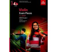 Violin Exam Pieces from 2024, ABRSM Grade 3, Violin Part, Piano Accompaniment & Audio