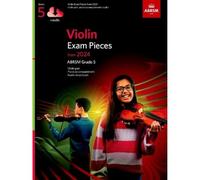 Violin Exam Pieces from 2024, ABRSM Grade 5, Violin Part, Piano Accompaniment & Audio