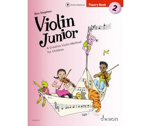 Violin Junior, Theory Book 2 - A Creative Violin Method for Children - Violin - Sheet music - Theory Book 2 - Schott Music (ED 23112): A Creative Violin Method for Children. Theoriebuch 2. Violine.