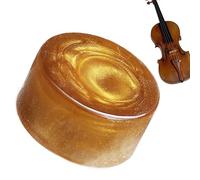 Violin Rosin, Natural Violin Cello, 1,0 x 2,0 in Dust-Proof Long Lasting Performance Enhancer, Essential Sound Kit Accessory for Practice, Cleaning, and Polishing