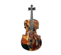 Violin Shaped Claw Hair Clip - Strong Hold Lightweight Styling Accessory for Thick Hair | Durable Acrylic Grip Clip with Summer Beach, Styling Accessory for Wedding Party Wear