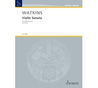 Violin Sonata: for violin and piano. Violine und Klavier. Partitur und Stimme.
