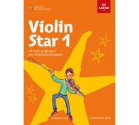 Violin Star 1 + CD Audio. 47 brani progressivi per violinisti principianti (Libro dello studente). EDIZIONE IN ITALIANO