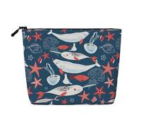 Violin1 Borsa da viaggio cosmetica per donne e ragazze