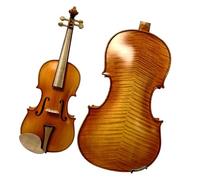 Violini Accessori per parti di violino in acero 4/4 in legno massello fatti a mano Suono chiaro e melodioso