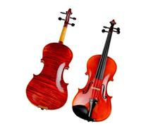 Violini Accessori per violino in ebano con tavola singola con motivi rossi Violino con tavola singola rossa