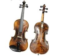 Violini Dark Old Style 4/4 Violino Strad Violino European Maple 4/4 Violino Starter PackageOpen Outfit KIT