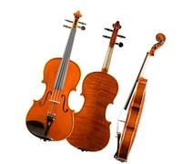 Violini Materiale in acero selezionato Violino per principianti adulti 4/4 3/4 1/2 1/4 Violino in legno massiccio fatto a mano(4/4)