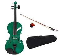 Violini Per Adulti Custodia Per Violino Acustico Con Archetto Verde Strumento Professionale Per Principianti