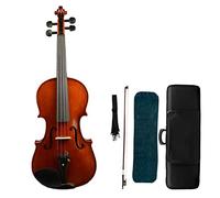 Violini per Studenti 4/4 Violino Artigianale Violino Abete Rosso Fiammato Acero Due Pezzi Fondo In Acero Ebano Raccordo Con Custodia Ad Arco Professionale Violino (Color : 1/8)
