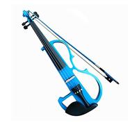 Violini per Studenti Corda In Lega Di Alluminio Con Pannello In Tiglio Per Violino Elettrico A Grandezza Naturale 4/4 Con Cuffia E Linea Di Connessione Professionale Violino (Color : 02)