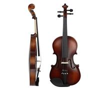 Violini per Studenti Full Size 4/4 Violino Corpo In Tiglio Testa Tastiera In Ebano Pioli Chin Rest Cordiera Per Studenti Principianti Professionale Violino