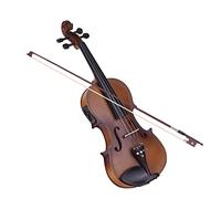 Violini per Studenti Full Size 4/4 Violino Elettrico Acustico Violino Corpo In Legno Massello Tastiera Pioli Cordiera Poggiaspalla Professionale Violino (Color : 02)