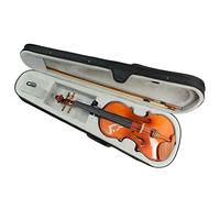 Violini per Studenti Full Size 4/4 Violino Violino Acustico Naturale In Legno Massello Top In Abete Rosso Acero Fiammato Parti In Legno Giuggiola Professionale Violino