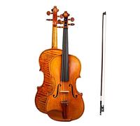 Violini per Studenti Full Size Violino 4/4 One Piece Back Flamed Wood Power Rich Sound Orchestra Violinist Players Kit Professionale Violino