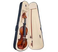 Violini per Studenti Jujube Wood Acoustic Violin 4/4 Full Size Fiddle Con Set Di Accessori Per Custodia Rigida Per Arco Professionale Violino