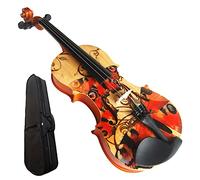 Violini per Studenti Kit Di Strumenti Musicali Per Violino Acustico In Compensato Fatto A Mano 4/4 Con Tastiera E Accessori In Legno Duro Professionale Violino