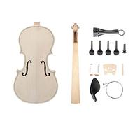 Violini per Studenti Kit Violino Fai Da Te In Legno Massello Naturale Violino Acustico In Abete Top In Acero Collo Posteriore Tastiera Cordiera Set Ponte Professionale Violino (Color : 1/8)