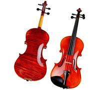 Violini per Studenti Luce Intensa Modello 4/4 Violino A Tavola Singola Strumento Musicale Accessori In Ebano Kit Violino Per Principianti Professionale Violino