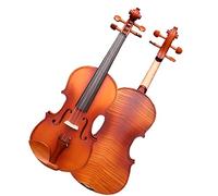 Violini per Studenti Pannello Posteriore In Acero Modellato A Mano Violino Strumento Per Violino In Legno Massello Opaco Con Accessori In Legno Di Giuggiola Professionale Violino (Color : 4/4)