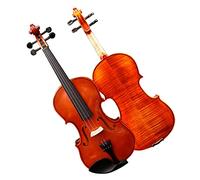 Violini per Studenti Set Di Strumenti Musicali Per Violino Per Bambini Adulti In Legno Massello Fatto A Mano Con Violino A Tavola Singola Professionale Violino (Color : 3/4)