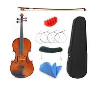 Violini per Studenti Strumento Musicale Per Principianti In Abete Rosso E Acero 4/4 Violino/violino Con Accessori Per Set Completo Di Corde Per Arco Professionale Violino (Color : 1/4)
