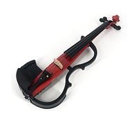 Violini per Studenti Strumento Musicale Per Violino Elettronico Professionale Rosso Per Principianti Con Set Di Accessori Per Cuffie Con Cavo Professionale Violino