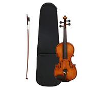 Violini per Studenti Strumento Musicale Per Violino In Acero Con Motivo Opaco, Tastiera In Ebano, Violino Per Principianti In Legno Massello Fatto A Mano Professionale Violino (Color : 1/2)