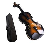 Violini per Studenti Violino Acustico Fatto A Mano In Acero Di Abete Rosso Da Studente Di Dimensioni 4/4 Con Set Di Strumenti A Corda Con Custodia Rigida In Legno Brasiliano Professionale Violino