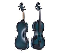 Violini per Studenti Violino Da Studente Violino In Tiglio Blu Scuro Per Principianti Con Custodia Per Il Trasporto Dell'arco Del Ponte Del Violino Professionale Violino (Color : 1/4)