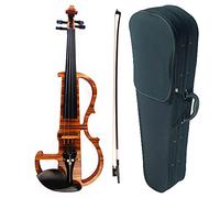 Violini per Studenti Violino Elettrico Di Qualità 4/4 Fatto A Mano Con Corpo In Acero Massiccio Violino Artistico Con Corde Per Arco Professionale Violino