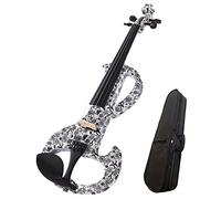 Violini per Studenti Violino Elettronico A Grandezza Naturale 4/4 Con Corpo In Abete Massiccio Dal Suono Migliore Strumenti Musicali Con Custodia E Arco Professionale Violino