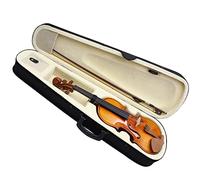 Violini per Studenti Violino Full Size Jujube Wood Tiger-Stripes Violino Acustico Luminoso Con Custodia Accessori Per Strumenti Musicali Con Arco Professionale Violino