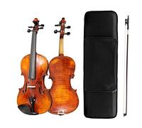Violini per Studenti Violino Intagliato A Mano Violino 4/4 Violino In Legno Di Abete Rosso Strumenti Musicali Per Violino Con Corde Di Violino Professionale Violino