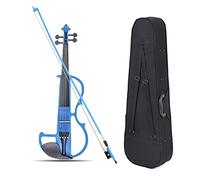 Violini per Studenti Violino/Violino Elettrico Professionale In Legno Massello Intagliato A Mano Di Dimensioni 4/4 Con Parti Di Violino In Ebano Professionale Violino (Color : 02)