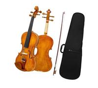 Violini Principianti Set Di Violini In Acero Di Dimensioni Standard Perfetto Per Principianti E Adulti Che Desiderano Realizzare Il Proprio Strumento Artigianale(Violin set)