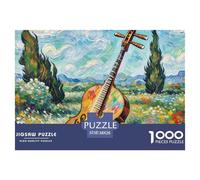 violini Puzzle Giogattotoli Sfida Regalo 1000 Elementi Giochi strumenti musicali Puzzle Relax Decora La Casa Classici Giochi Per Uomini E Donne 38x26cm/1000pcs