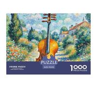 violini Puzzle Giogattotoli Sfida Regalo 1000 Pezzi Giochi strumenti musicali Puzzle Relax Decorazione Perfetta Sfide Divertenti Per Uomini E Donne 70x50cm/1000pcs