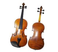 Violini Strumento a corde per violino acustico in acero Art Stripes con accessori completi per principianti(1/4)