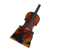 Violini Violino 4/4 fiore intagliato a mano fondo in acero tastiera in ebano top in abete violino