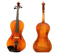 Violini Violino 4/4 Grazioso Ang Bella qualità del suono Buon disegno Fondo in acero con fiamme