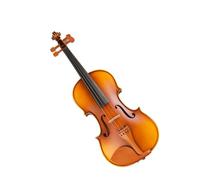 Violini Violino acustico opaco per principianti 1/8 1/4 1/2 3/4 4/4 Custodia per violino con arco e poggiaspalla(3/4)